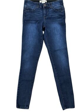 Democracy Ab Solution Booty Lift Jegging Dark  Indigo Jeans Size 4 Comfy Stretch